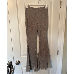 Comfy striped flares